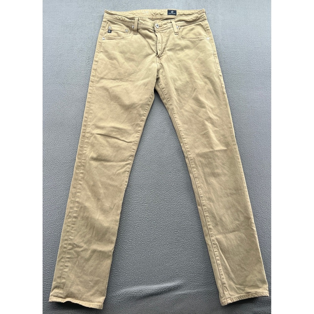 AG Adriano Goldschmied Pants 32x34 Tellis Modern Slim Khaki 1783SUDBCW